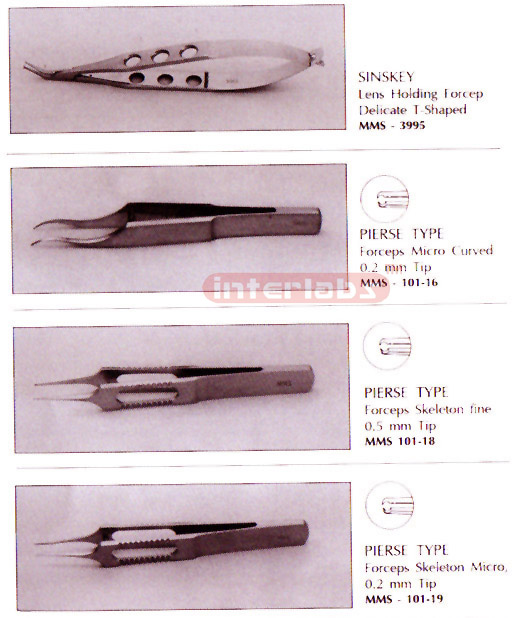  	Forceps (Sinskey, Pierse Type)